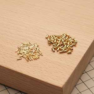 Хольнитены длинные для комплектов фурнитуры серии Birkin/Kelly, цвет золото (Комплект 5 шт)