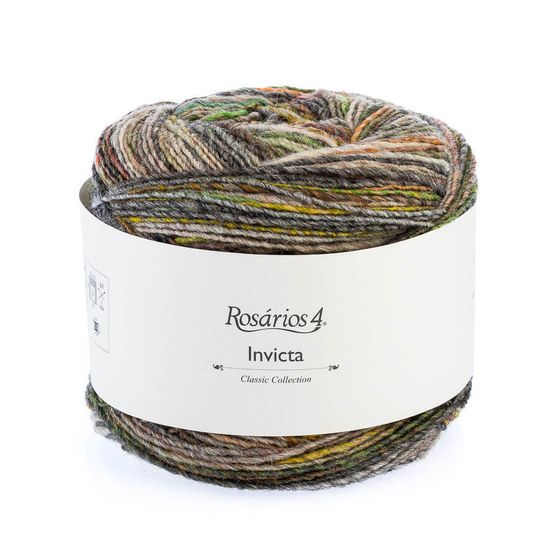 Пряжа ROSARIOS 4 Invicta (51% шерсть, 49% акрил)