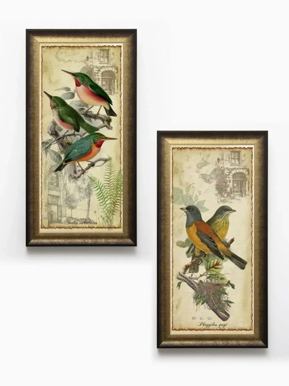 Картина на стену интерьерная 2 шт 44,5*23 см