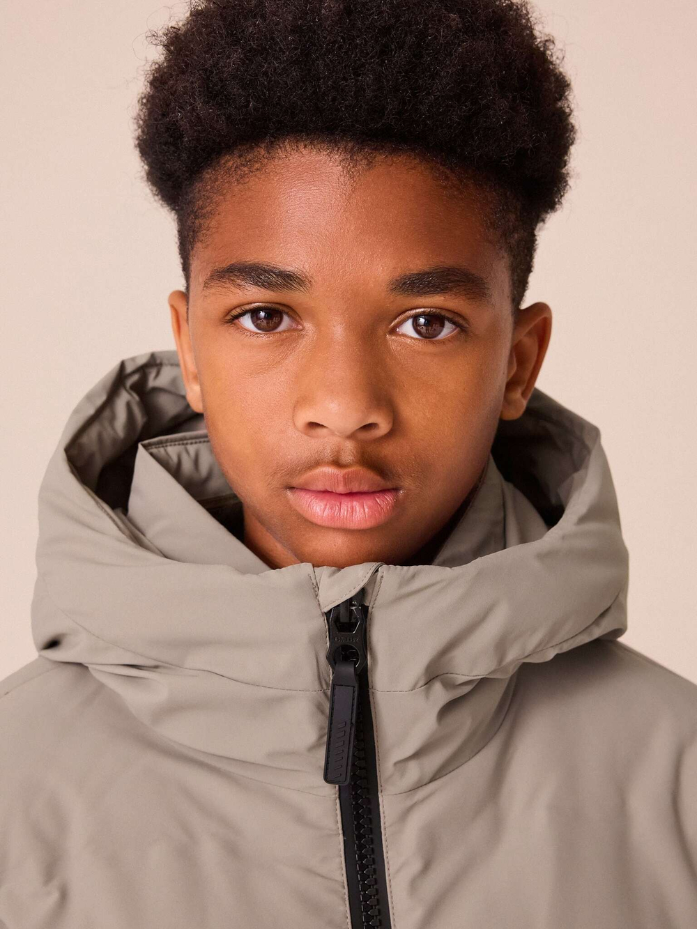 Пуховик непромокаемый для мальчика Next 414-149, Бежевый