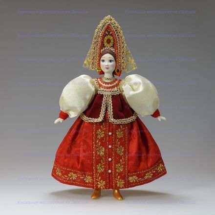 Кукла в костюме русского Севера