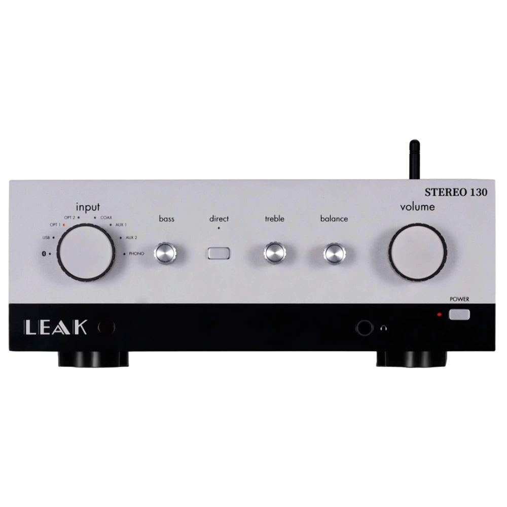 Leak Stereo 130 Silver — интегральный стереоусилитель премиум-класса