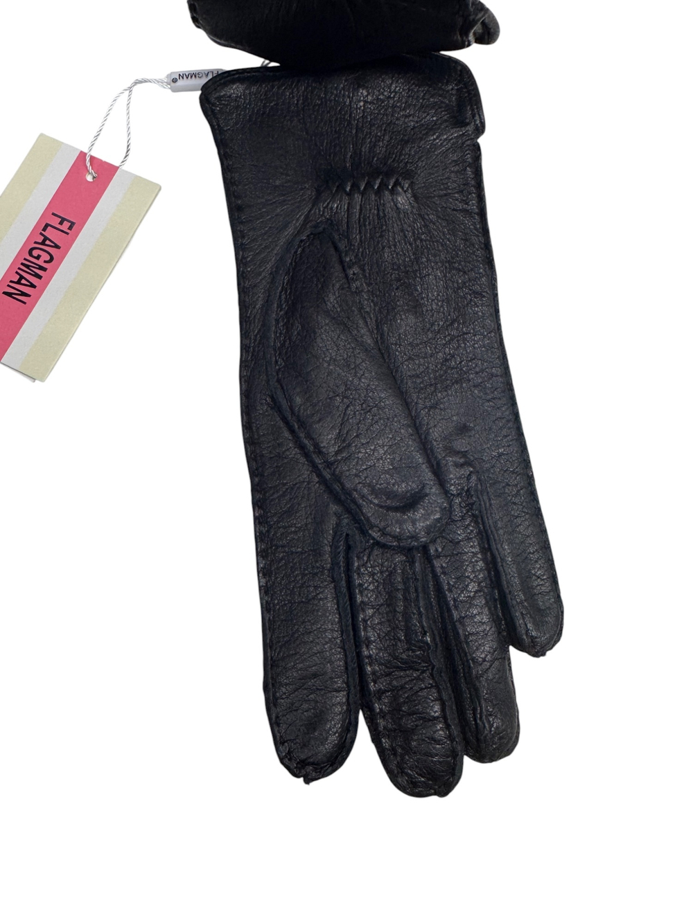 Перчатки. Женские. Материал верха: Кожа оленя. Подклад: Трикотаж-шерсть. Наружний шов. Ручная работа. 5 шт в упаковке.