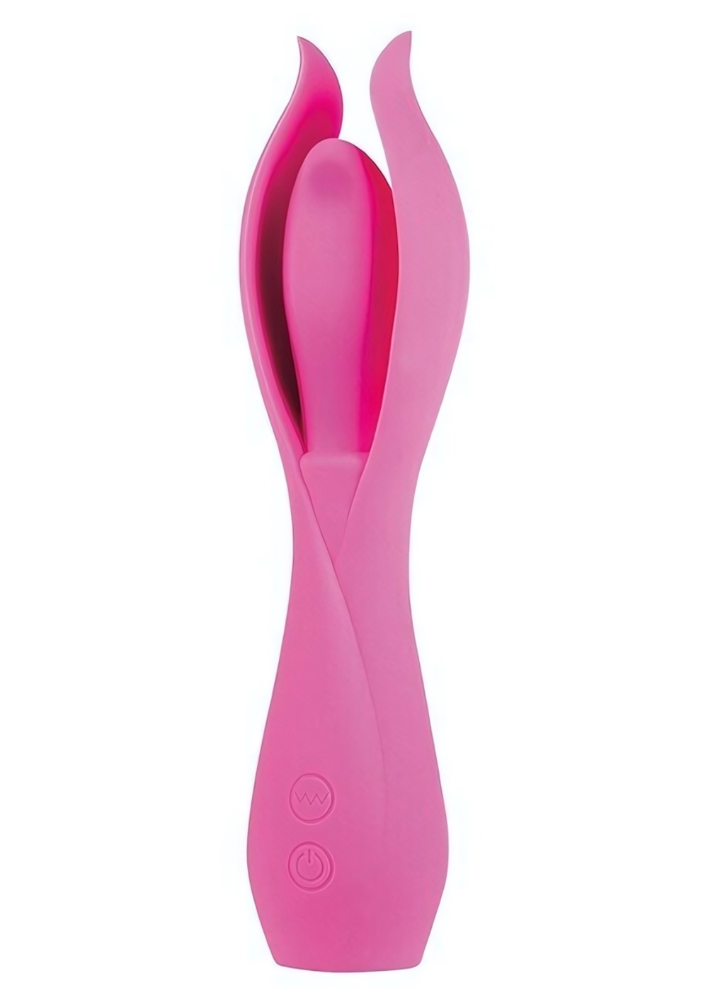 Силиконовый вибратор в виде цветка Lust L6 (10 режимов) (Цвет: розовый)