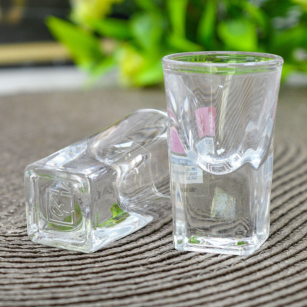 Набор стопок 6шт 13мл с квадратным дном, Y310