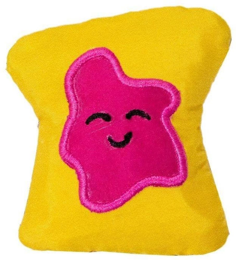 Petstages игрушка для кошек Dental "Мини-тост" с кошачьей мятой, 15 см