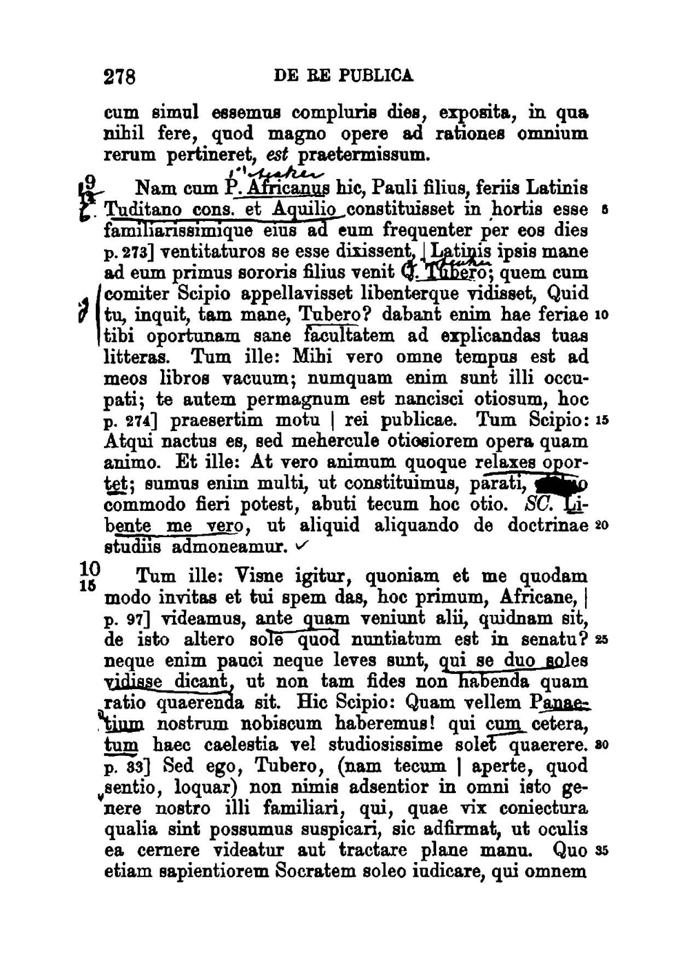 M. Tuli Ciceronis librorum de re publica sex quae supersunt | Marcus Tullius Cicero