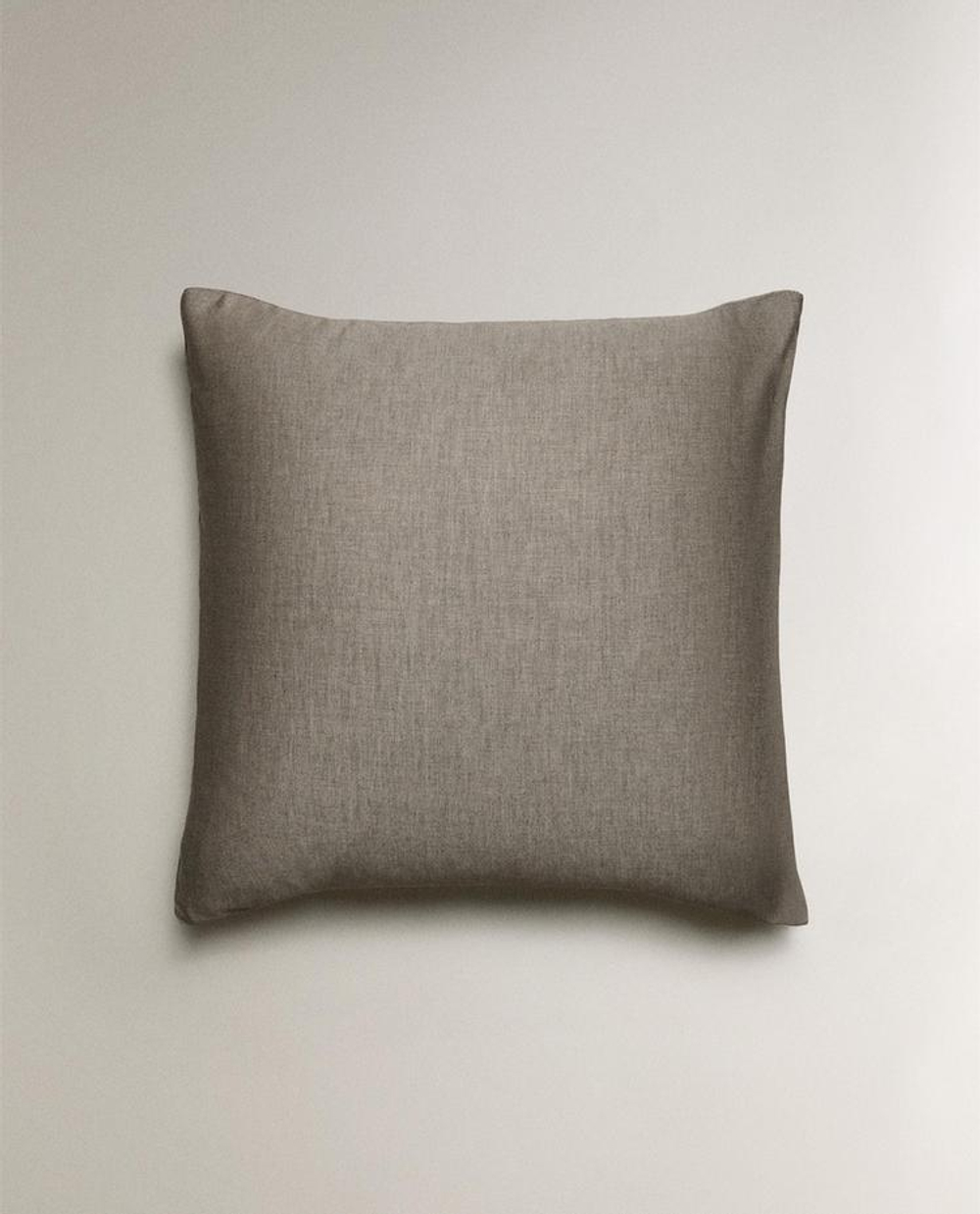 ZARA HOME ОДНОТОННАЯ НАВОЛОЧКА, СЕРЫЙ