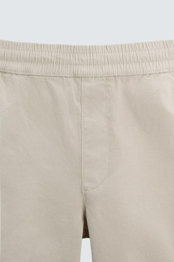ZARA ШОРТЫ ИЗ ТВИЛА RELAXED FIT, РЫЖЕВАТО-КОРИЧНЕВЫЙ