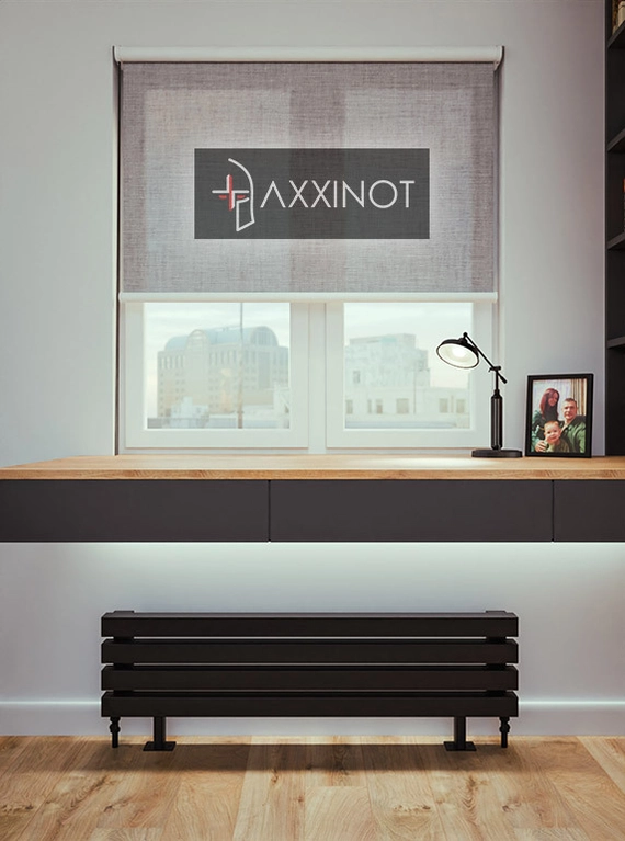 Axxinot Verde ZN 900 - напольный трубчатый радиатор шириной 900 мм