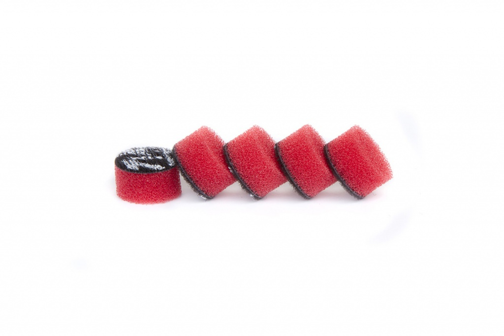 ZV-MINI159MC 15/9/15-ZviZZer MINI (набор 5шт) КРАСНЫЙ твердый круг для гибкого вала