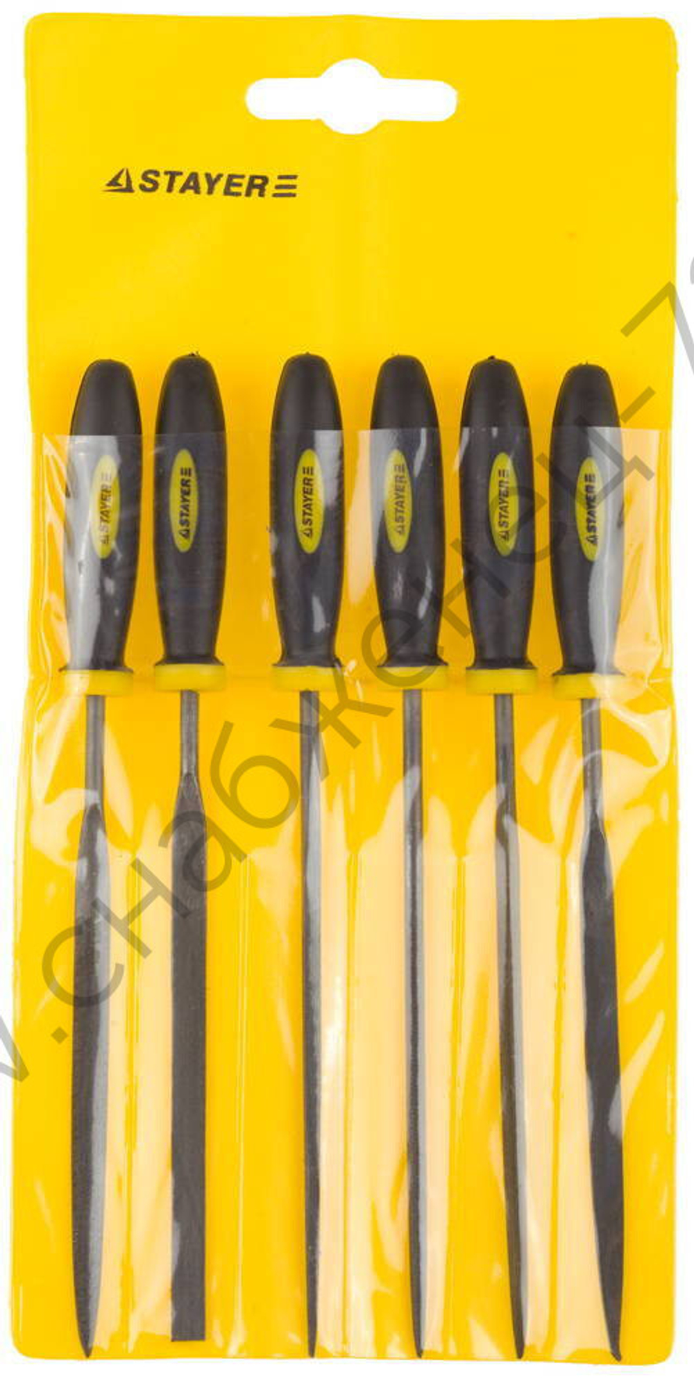 STAYER 150 мм, 6 предм., Набор надфилей (16010-H6)