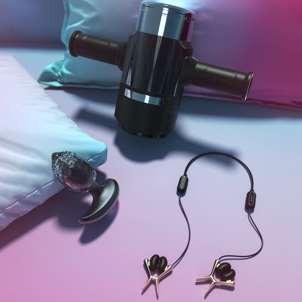 Интерактивный автоматический мастурбатор с подогревом TINGON M1 Smart