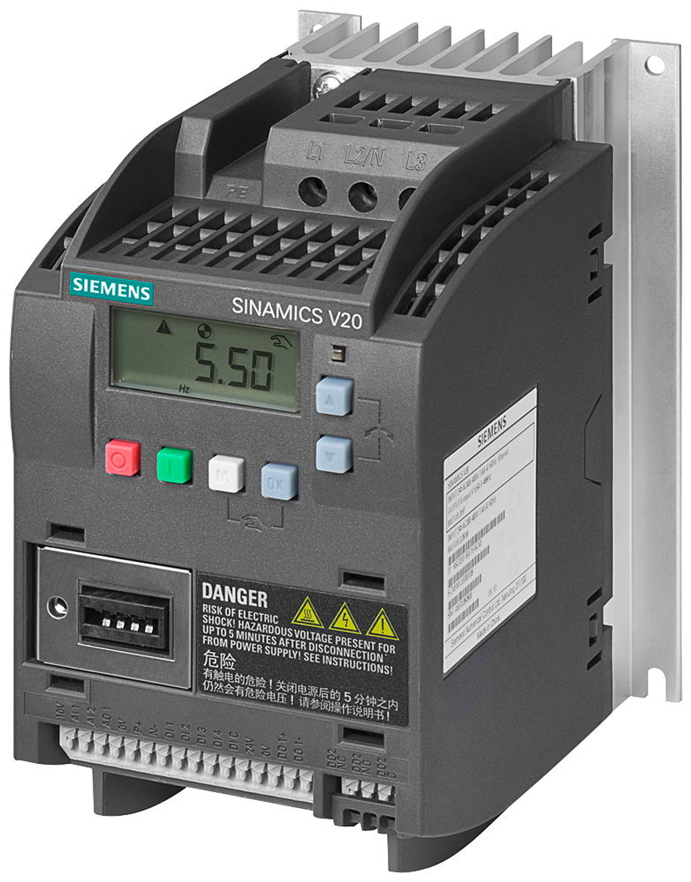 Преобразователь частоты Siemens 6sl3120-1te24-5ac0