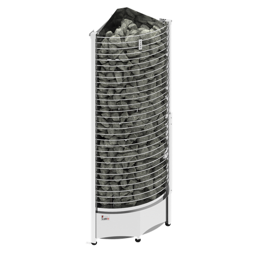 SAWO Электрическая печь TOWER TH6-80NS-CNR угловой установки, выносной пульт (пульт и блок мощности докупаются отдельно)