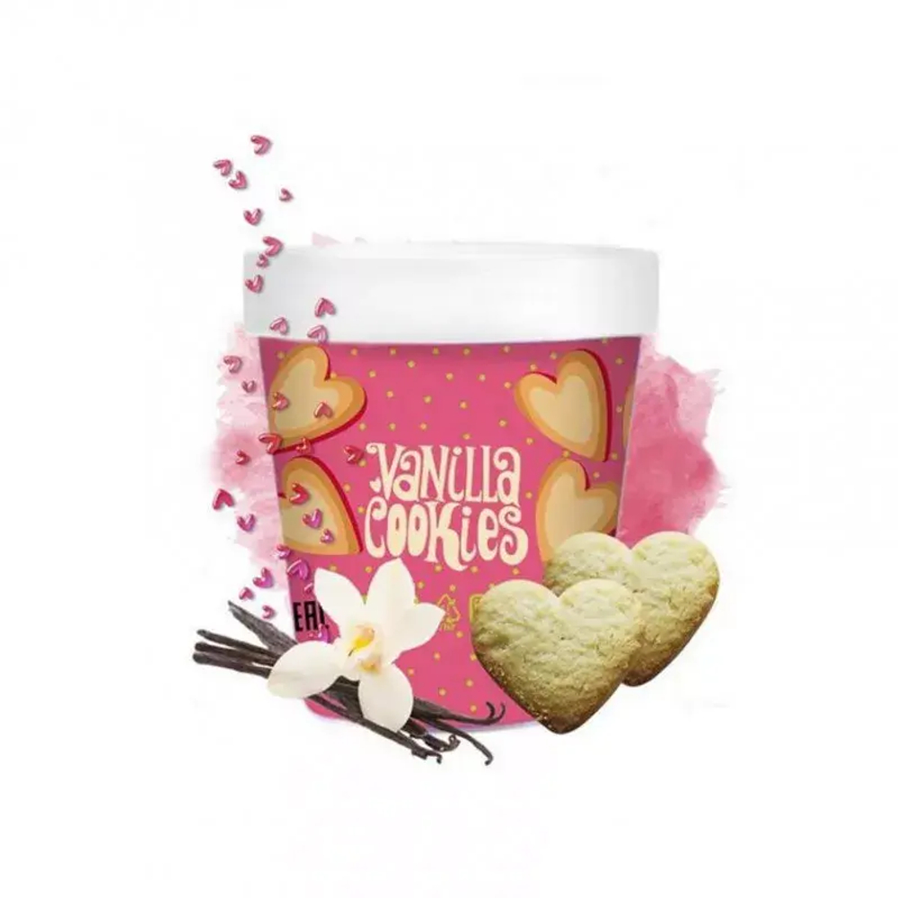 Стаканчик с печеньем Sofi с ванильными сердечками 130г