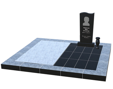 Готовое ритуальное сооружение 3,0м*2,7м (под ключ)