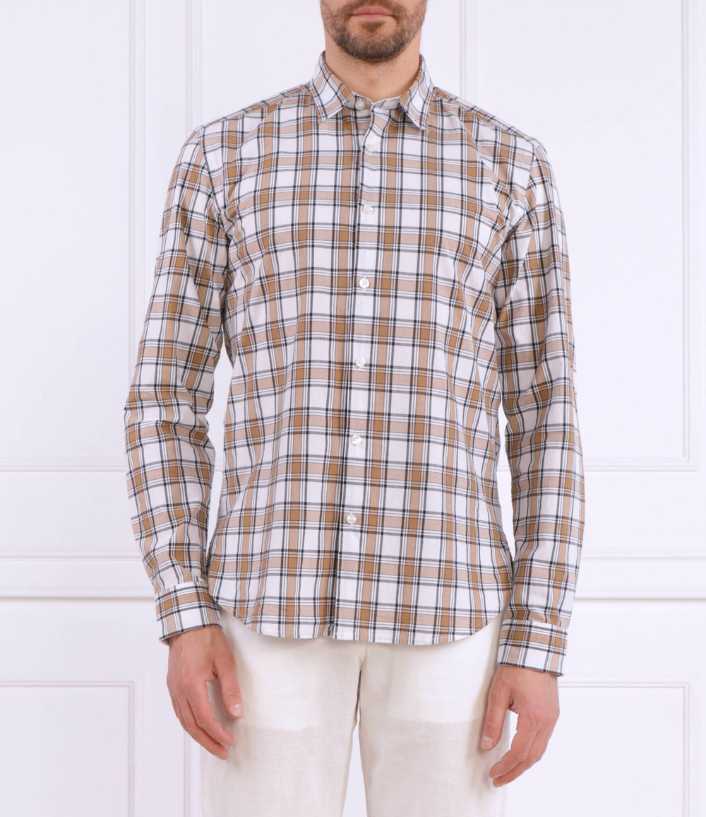 Рубашка Liam_53F BOSS BLACK - коричневый(50488054)