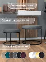 Комплект двух пуфов