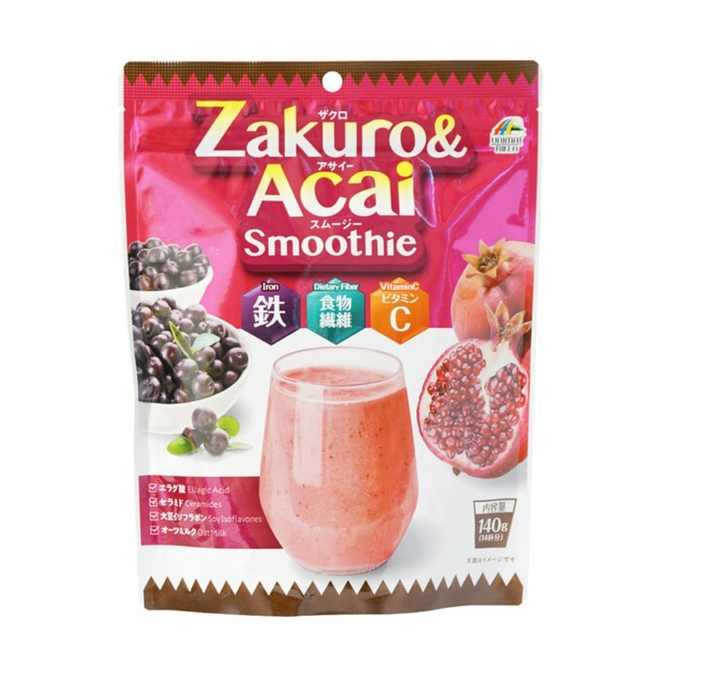 Unimat Riken Zakuro&Asai Smoothie - диетический напиток со вкусом ягод асаи и граната