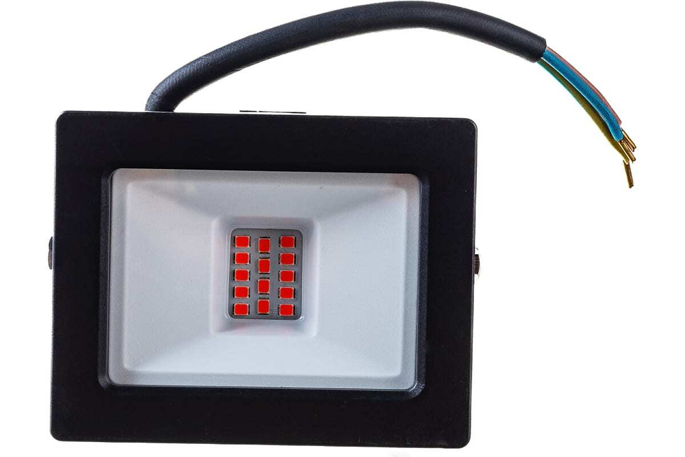 Прожектор LED LL-902 IP65 20W красный Feron 41518