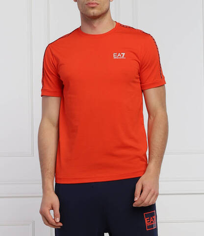 футболка EA7 - оранжевый(3LPT31 PJFUZ)