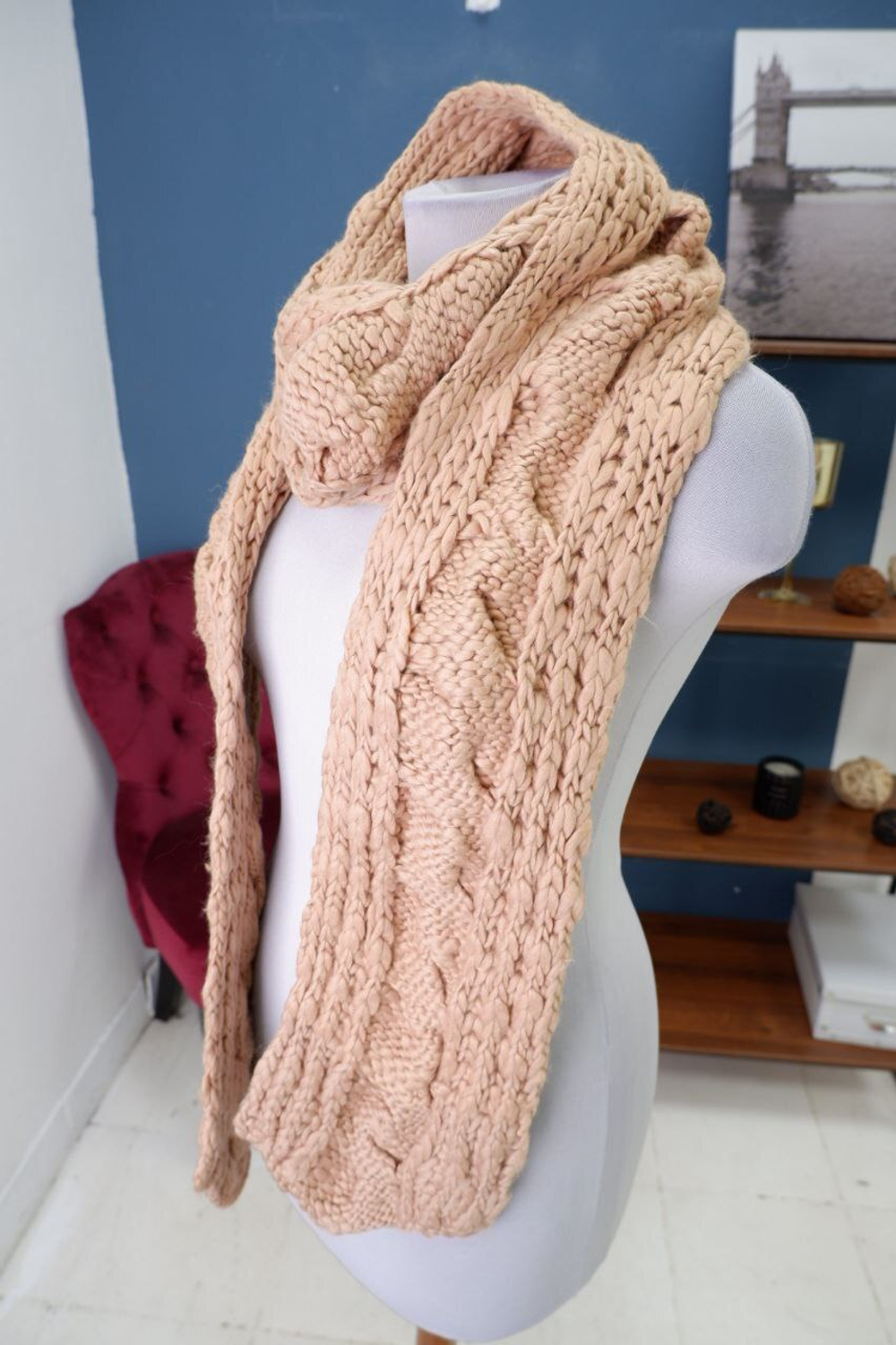 Шарф Fornarina бежевый, новый