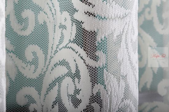 Тюль гипюр Мелани (белый)