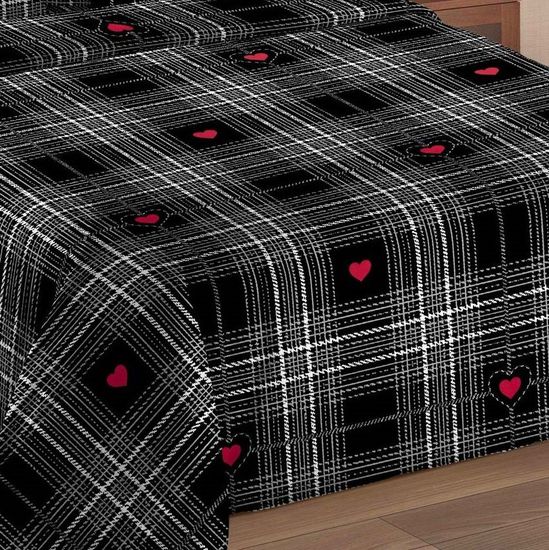 Полуторный комплект постельного белья Уютный сад поплин