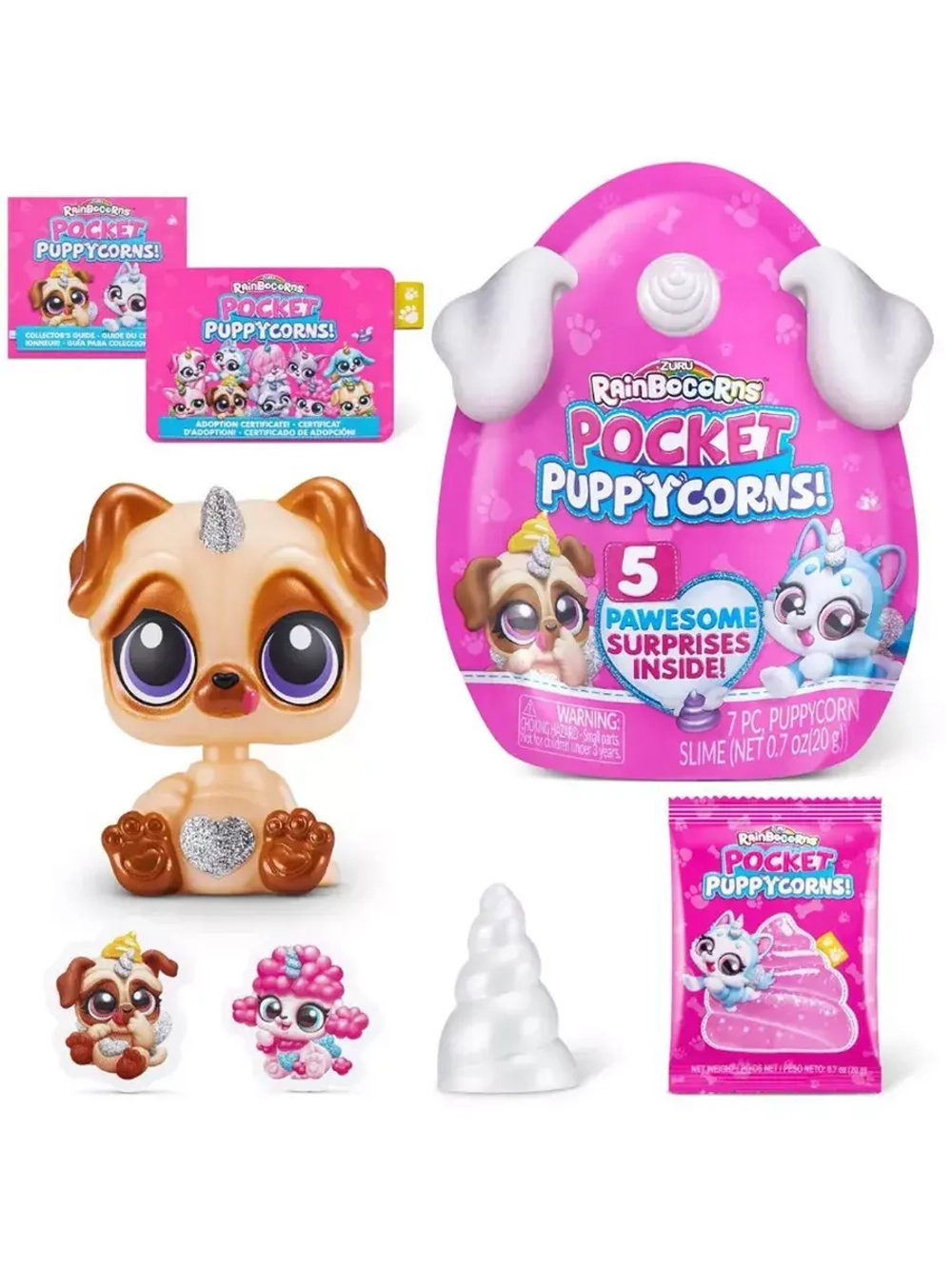Фигурка сюрприз Rainbocorns Puppycorn 9285 в пакете