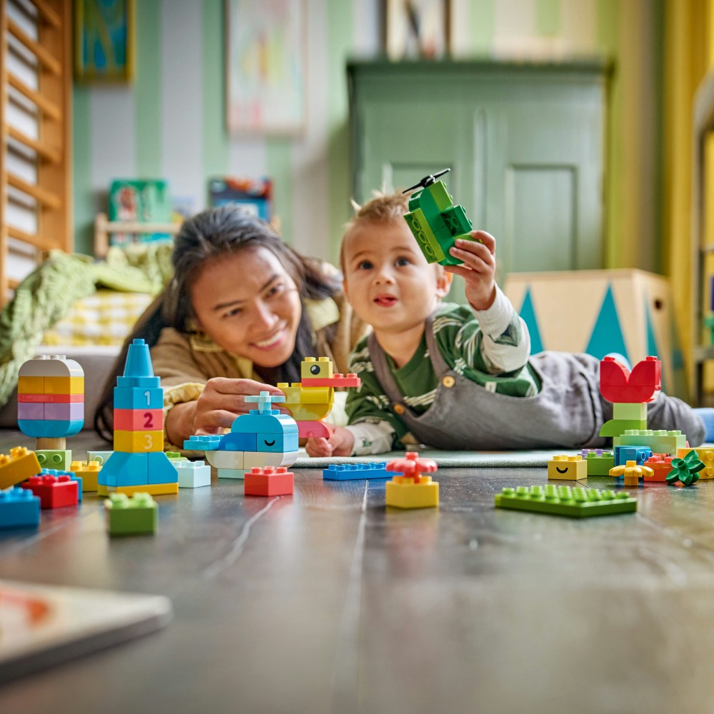 Конструктор LEGO DUPLO Classic 10479 Творческий набор цветных кубиков — фото 9