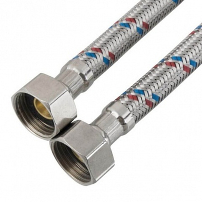 Гибкая подводка для воды (нерж. сталь) ГГ 1/2" 0,4м