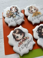 Имбирные пряники на 8 марта вкусный подарок