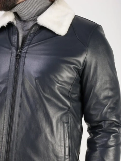 Дубленка зимняя куртка натуральная кожаная
