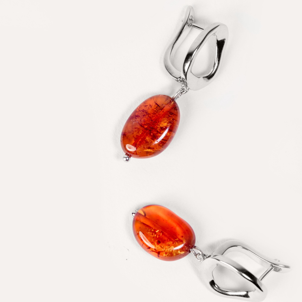 Серьги Amber ORG