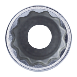 KING TONY (323022M) Головка торцевая глубокая двенадцатигранная 3/8", 22 мм