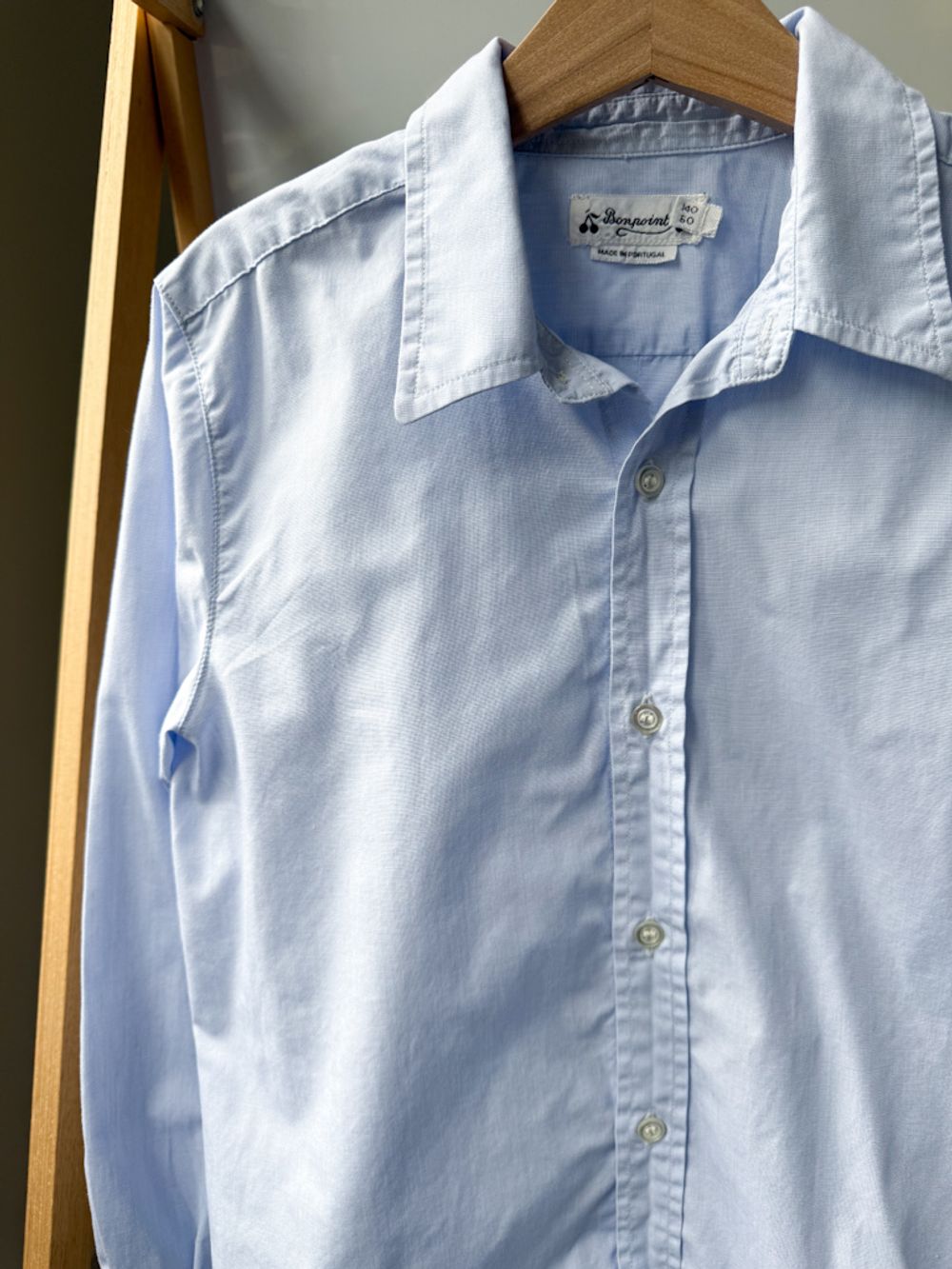 Хлопковая рубашка Bonpoint, 140