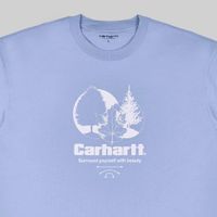  Футболка мужская Carhartt WIP Surround артикул:I033183_frosted_blue - купить в магазине Дайс