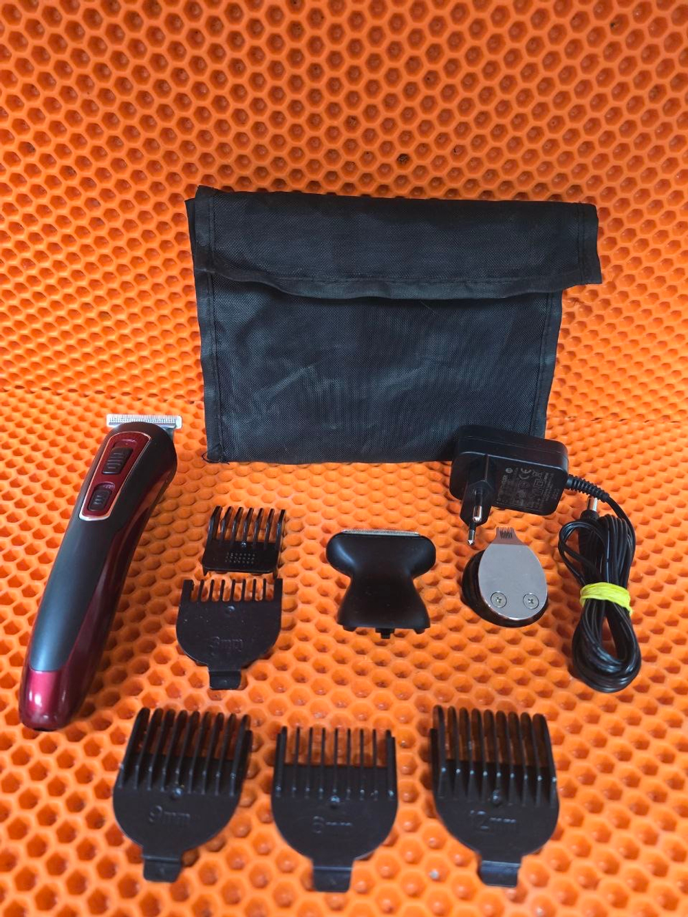 Триммер для бороды и усов POLARIS 5 насодок