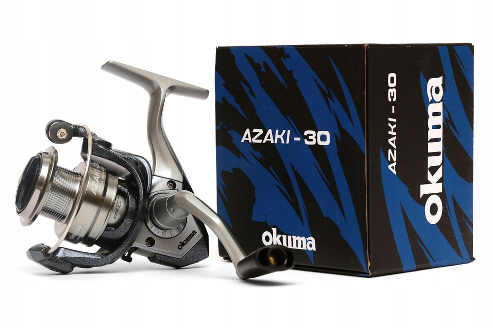 Катушка Okuma Azaki 3000 с плетёной леской