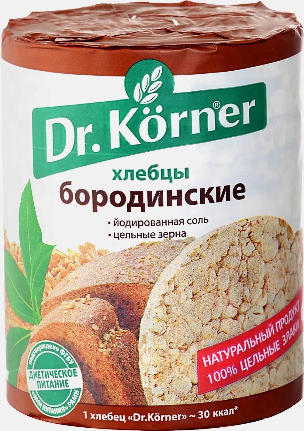 Хлебцы Бородинские Dr.Korner 100г