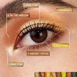 Smashbox Always On Mood Board Eye Shadow Palette - Палетка теней для век оттенок Earthy Vibes, 6 g