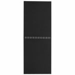 Скетчбук, черная бумага 120г/м2, 205х290мм, 20л, гребень, жёстк. подложка, BRAUBERG ART DEBUT,110995