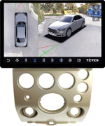 Магнитола для Infiniti QX56 JA60 2004-2007 (поддержка Bose) - Teyes CC3-2K-360 монитор 13" 2K QLED на Android 10, 6Гб+128Гб, CarPlay, 4G SIM-слот, 4 камеры в комплекте