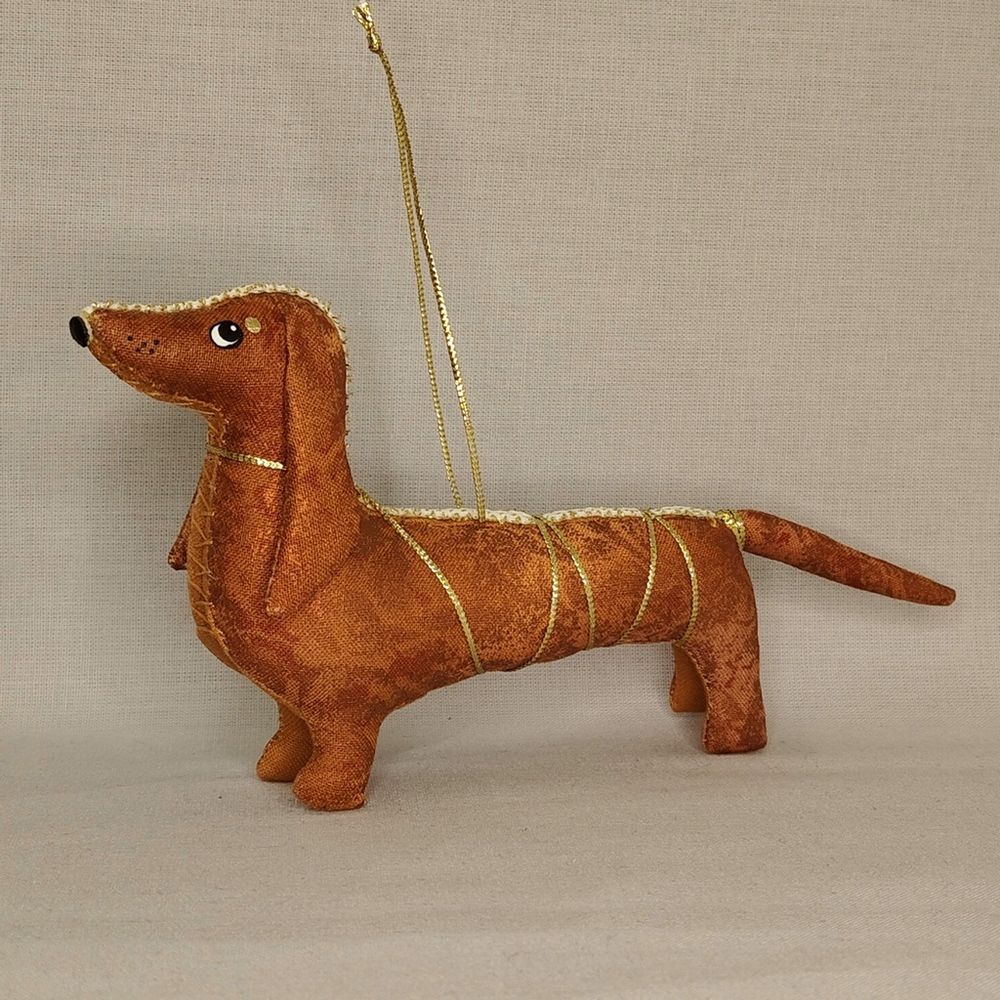 Ёлочная игрушка Такса