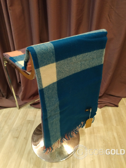 Плед из 100% овечьей шерсти 150x200 см. (MONGOLTEXTILE) - MT138