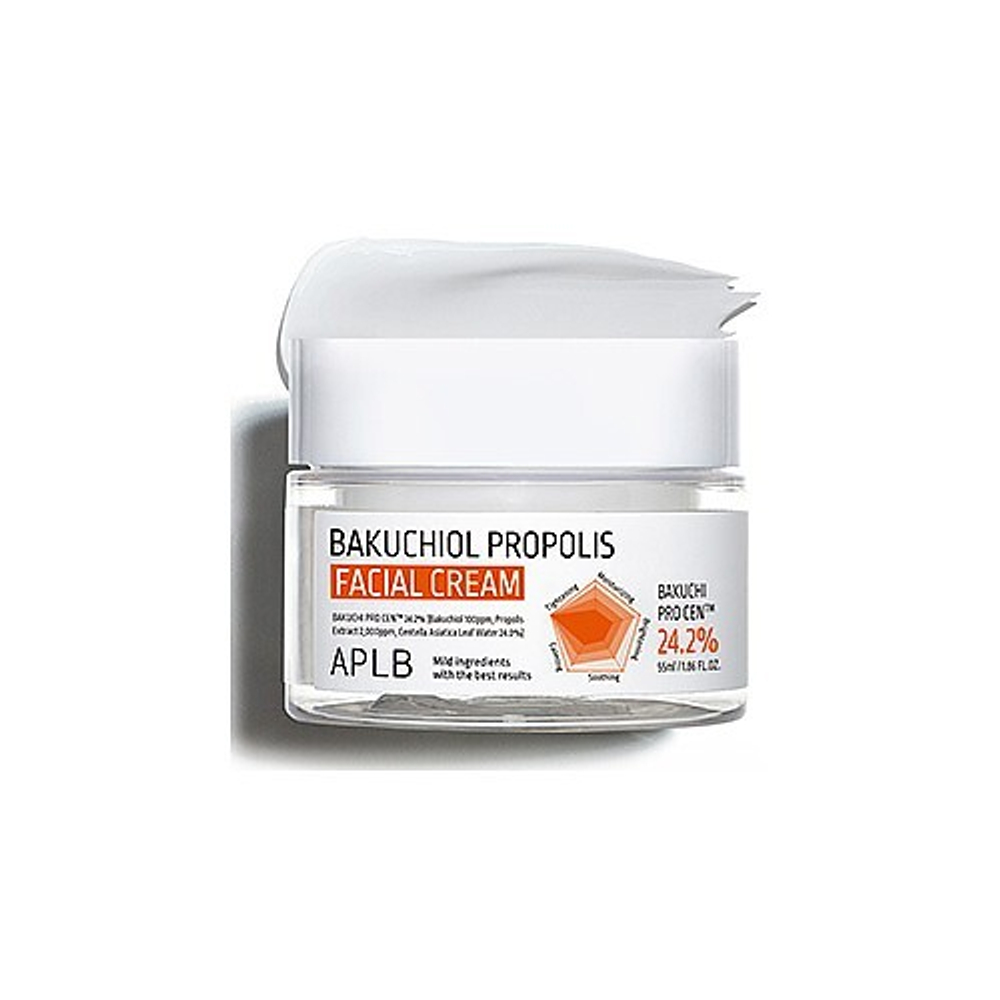 APLB Bakuchiol Propolis Facial Cream крем для лица с бакучиолом и прополисом для эластичности кожи