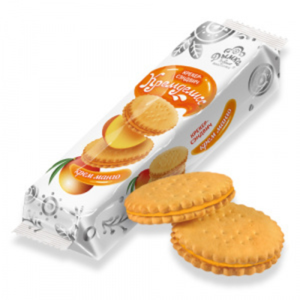 Крекер Кремделисс крем манго 155 г 0230