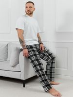 Брюки мужские Тор-1.1 Виотекс КЛЕТКА ЧЕРНАЯ