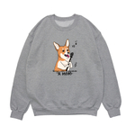 Свитшот "Корги поёт"